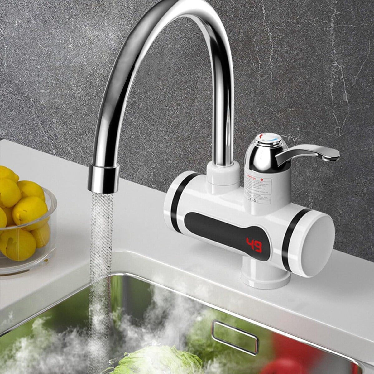 Instant Electric Hot Water Tap Digital