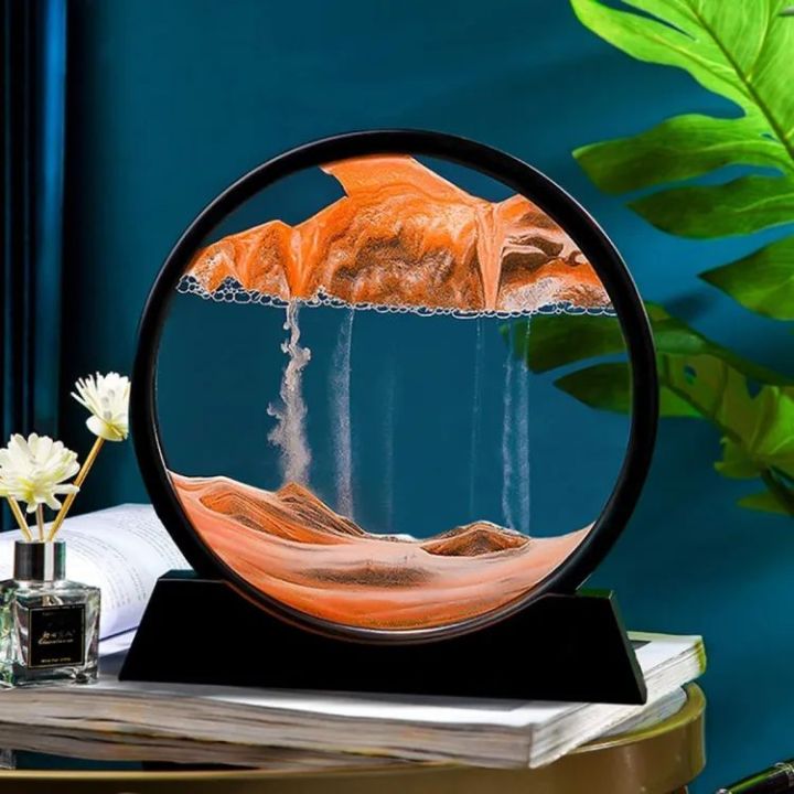 Sandscape Moving Sand Art Metal Stand