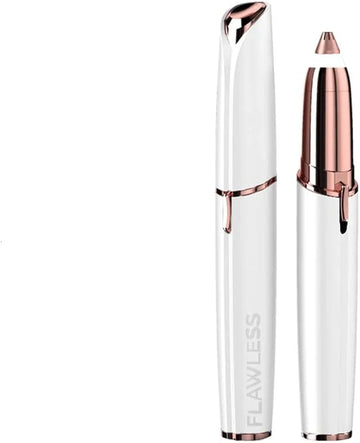 Flawless Rechargeable Eyebrow Trimmer  White