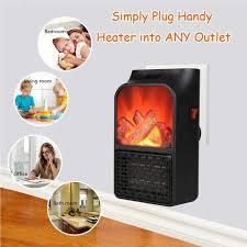 Remote Control Flame Mini Heater  Bedroom